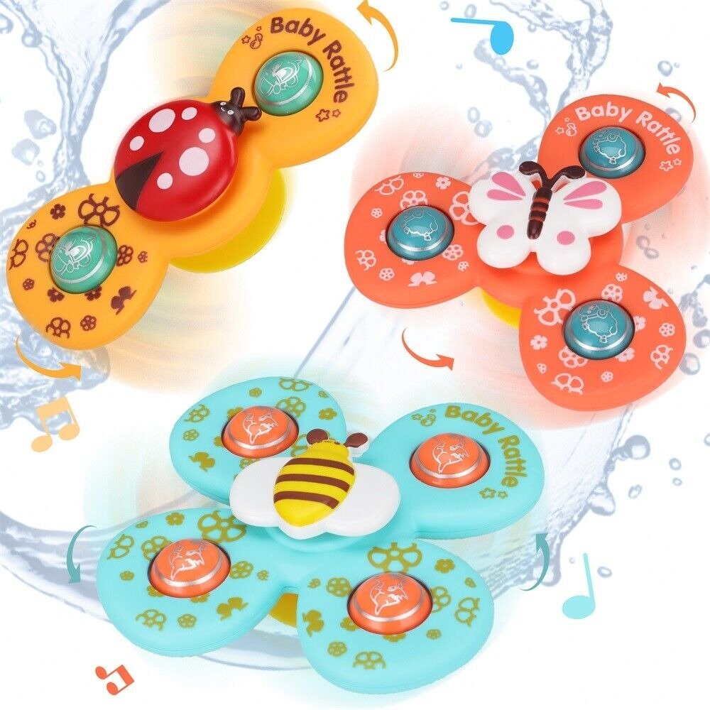 Adorable Baby Rattle Spinners