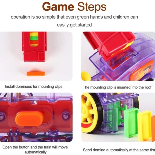 Electric Domino Train – Fun & Learning in One!